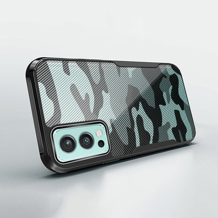 Kapa Beetle Camouflage V2 for OnePlus Nord 2 Back Cover , [Military Grade] Shockproof Slim Camera Ring Hybrid Case (Black)