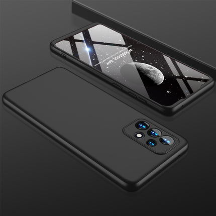 Double Dip Full 360 Protection Back Case Cover for Samsung Galaxy A53 (5G) (Black) - Mobizang
