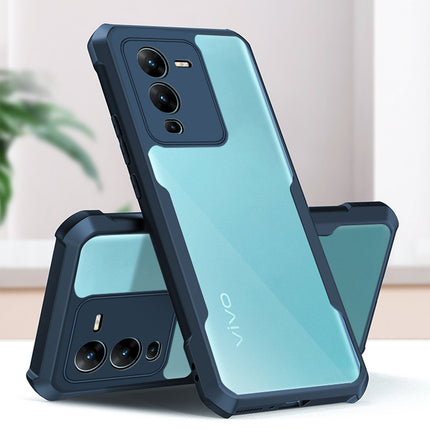 Kapa Beetle for Vivo V25 Pro (5G) Back Case, [Military Grade Protection] Shock Proof Cover (Blue) - Mobizang