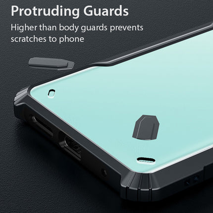 Kapa Bull Back Cover for OnePlus Nord 2, Shockproof Slim Hybrid Clear Case (Black)