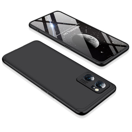 Double Dip Full 360 Protection Back Case Cover for Oppo Reno 7 (5G) (Black) - Mobizang