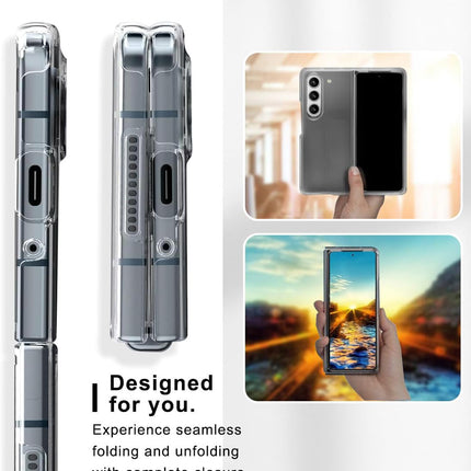 Kapa Phantom Ultra Thin Back Case for Samsung Galaxy Z Fold5 / Z Fold 5 | Full Body Protection Back Cover (Clear)