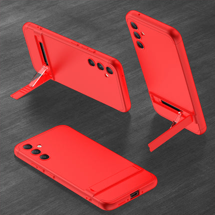 Kapa Double Dip Full 360 Protection Back Case Cover for Samsung Galaxy A34 (Red) - Mobizang