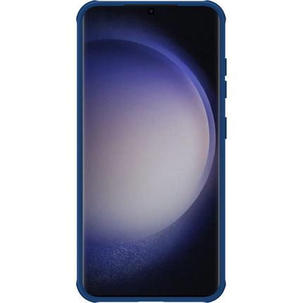 Kapa Camshield Back Cover for Samsung Galaxy S24 PLUS | Inbuilt Slider Shockproof Lens Protection Case (Blue)