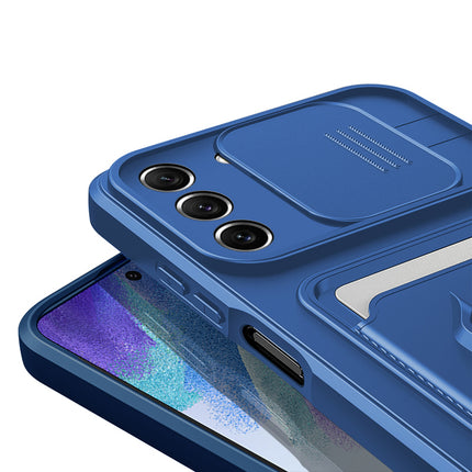 Kapa Bisen Back Cover for Samsung Galaxy S20 FE,Shockproof Slim Bumper Back Case (Blue)