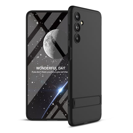 Kapa Double Dip Full 360 Protection Back Case Cover With Stand for Samsung Galaxy F54 (5G) (Black)