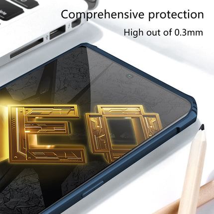 Kapa Beetle for IQOO NEO 6 (5G) Back Case, [Military Grade] Shockproof Slim Hybrid Clear Back Cover (Blue)