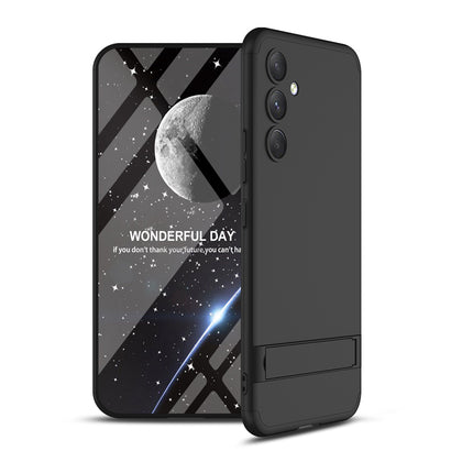 Kapa Double Dip Full 360 Protection Back Case Cover With Stand for Samsung Galaxy S23 FE (Black) - Mobizang