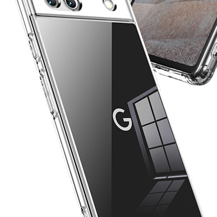 Kapa Shield Clear Acrylic Back Shock Proof Case Cover for Google Pixel 7A (Transparent)