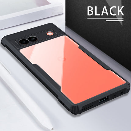 Kapa Beetle for Google Pixel 7A Back Case | [Military Grade Protection] Shock Proof Slim Hybrid Bumper Cover (Black)
