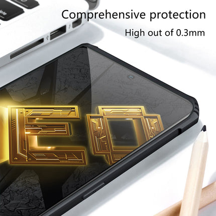 Kapa Beetle for IQOO NEO 6 (5G) Back Case, [Military Grade] Shockproof Slim Hybrid Clear Back Cover (Black)