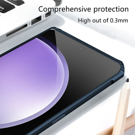 Kapa Beetle Camouflage Back Cover for Samsung Galaxy S23 FE | [Military Grade Protection] Shock Proof Slim Hybrid Bumper Case (Blue) - Mobizang