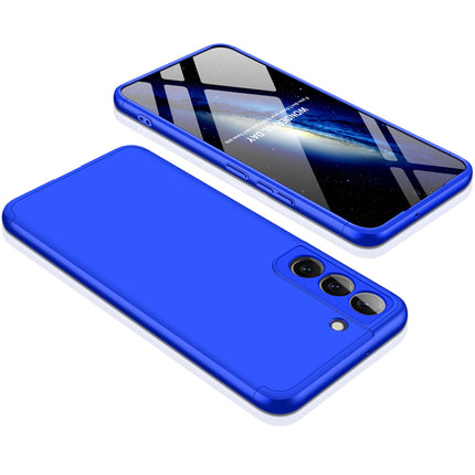 Double Dip Full 360 Protection Back Case Cover for Samsung Galaxy S22 PLUS (Blue)