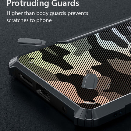 Kapa Bull Camouflage Back Cover for Oppo Reno 8 Pro (5G) , Shockproof Slim Hybrid Case (Black)