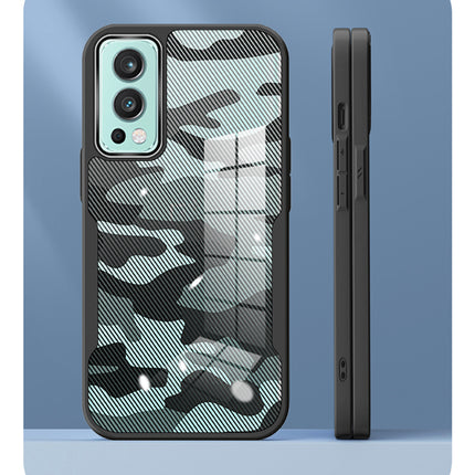 Kapa Beetle Camouflage V2 for OnePlus Nord 2 Back Cover , [Military Grade] Shockproof Slim Camera Ring Hybrid Case (Black)