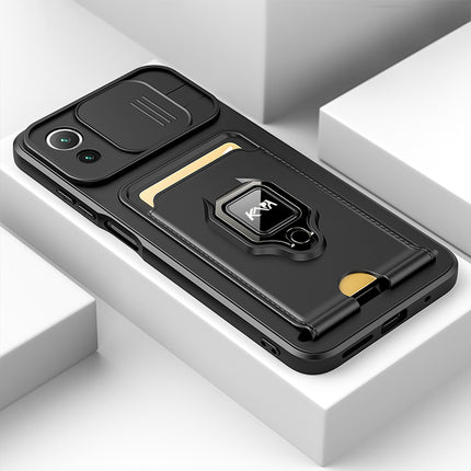 Kapa Bisen Back Cover for Xiaomi Mi 11 Lite , Shockproof Slim Bumper Back Case (Black)