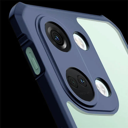 Kapa Beetle Back Cover for OnePlus Nord 3 | [Military Grade Protection] Shock Proof Slim Hybrid Bumper Case (Blue)