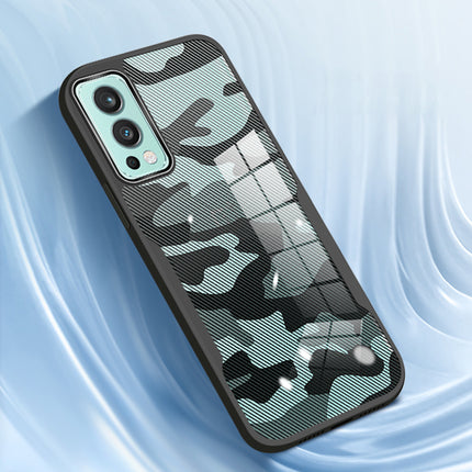 Kapa Beetle Camouflage V2 for OnePlus Nord 2 Back Cover , [Military Grade] Shockproof Slim Camera Ring Hybrid Case (Black)