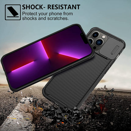 Nillkin CamShield Pro Back Case Cover For Apple iPhone 13 PRO MAX , Black