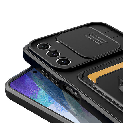 Kapa Bisen Back Cover for Samsung Galaxy S20 FE,Shockproof Slim Bumper Back Case (Black)