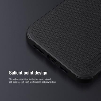 Nillkin Super Frosted Shield Hard Back Cover Case for Apple iPhone 13 PRO MAX (6.7) (Black)