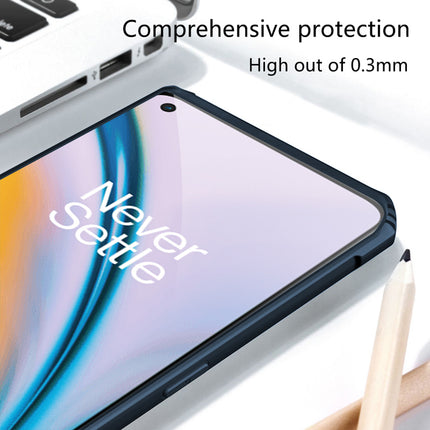 Beetle Camouflage for OnePlus Nord 2 (5G) / One Plus Nord 2 (5G) Back Case, [Military Grade Protection] Shock Proof Slim Hybrid Bumper Cover (Blue)