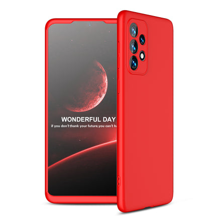Double Dip Full 360 Protection Back Case Cover for Samsung Galaxy A73 (5G) (Red)
