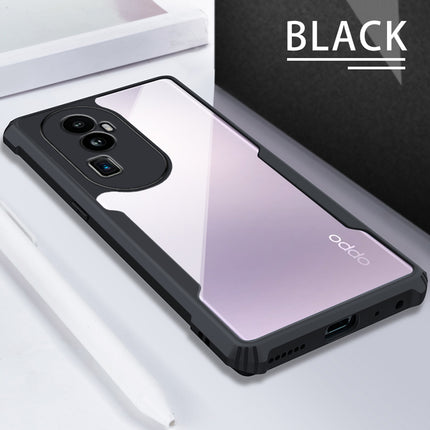 Kapa Beetle Back Cover for Oppo Reno 10 Pro Plus | [Military Grade Protection] Shock Proof Slim Hybrid Bumper Case (Black)
