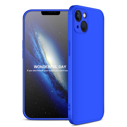 Double Dip Full 360 Protection Back Case Cover for Apple iPhone 13 (6.1) (Blue)