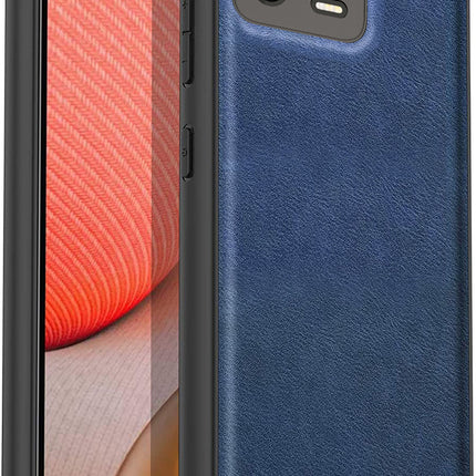 Kapa Tux Back Case for Xioami 13 Pro (5G) | Slim Leather Shockproof Camera Protection Back Cover (Blue)