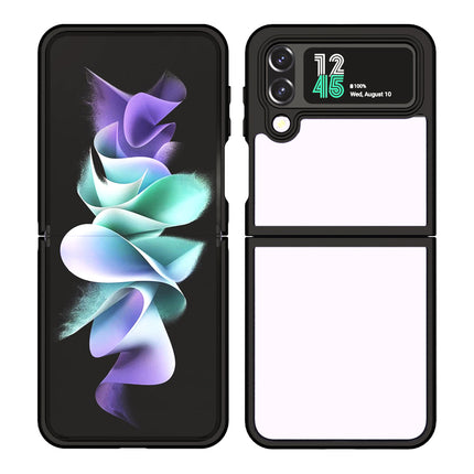 Kapa Hawkeye Clear Back Cover for Samsung Galaxy Z Flip 4 | Camera Lens Protector Shockproof Slim Clear Case Cover (Black Sides)