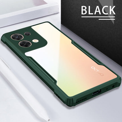 Kapa Beetle for Oppo Reno 8 Pro (5G) Back Case, [Military Grade] Shockproof Slim Hybrid Clear Back Cover (Green)
