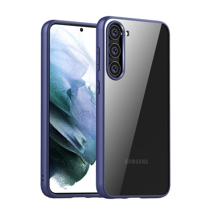 Kapa Hawkeye Clear Back Cover for Samsung Galaxy S23 Plus | Camera Lens Protector Shockproof Slim Clear Case Cover (Blue)