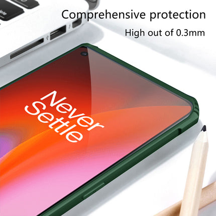 Beetle for OnePlus Nord 2 (5G) / One Plus Nord 2 (5G) Back Case, [Military Grade Protection] Shock Proof Slim Hybrid Bumper Cover (Green)