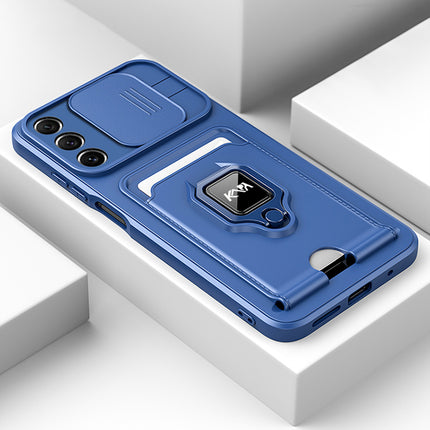 Kapa Bisen Back Cover for Samsung Galaxy S20 FE,Shockproof Slim Bumper Back Case (Blue)