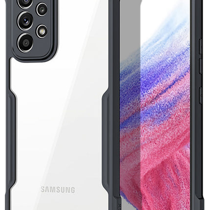 Beetle for Samsung Galaxy A33(5G) Back Case, [Military Grade] Shockproof Slim Hybrid Cover (Black)
