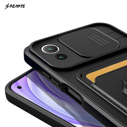 Kapa Bisen Back Cover for Xiaomi Mi 11 Lite , Shockproof Slim Bumper Back Case (Black)