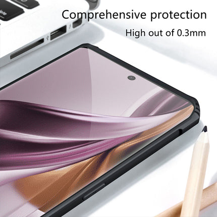 Kapa Beetle Back Cover for Oppo Reno 10 Pro Plus | [Military Grade Protection] Shock Proof Slim Hybrid Bumper Case (Black)