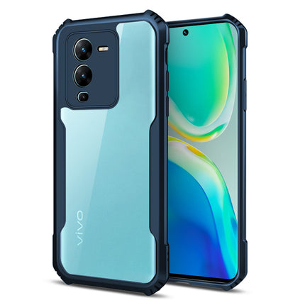 Kapa Beetle for Vivo V25 Pro (5G) Back Case, [Military Grade Protection] Shock Proof Cover (Blue) - Mobizang