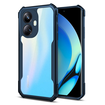 Kapa Beetle for Realme 10 Pro Plus Back Case | [Military Grade Protection] Shock Proof Slim Hybrid Bumper Cover (Blue)
