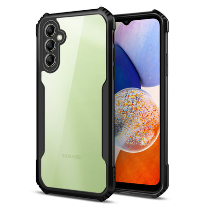 Kapa Beetle Back Cover for Samsung Galaxy F54 (5G) | [Military Grade Protection] Shock Proof Slim Hybrid Bumper Case (Black)