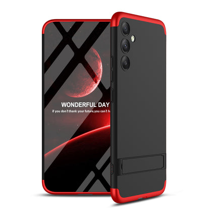 Kapa Double Dip Full 360 Protection Back Case Cover for Samsung Galaxy A34 (Red / Black) - Mobizang