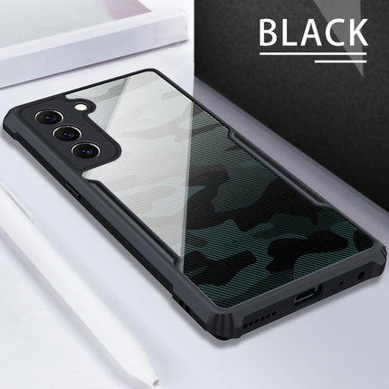 Kapa Beetle Camouflage for Samsung Galaxy S23 Plus Back Case, Shock Proof Cover (Black)
