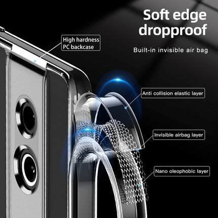 Kapa Shield Frosted Acrylic Back Shock Proof Case Cover for Google Pixel 7A (Black) - Mobizang