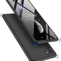 Double Dip Full 360 Protection Back Case Cover for Samsung Galaxy S20 FE (Black) - Mobizang