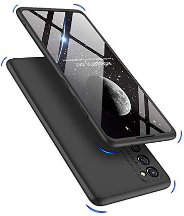 Double Dip Full 360 Protection Back Case Cover for Samsung Galaxy S20 FE (Black) - Mobizang