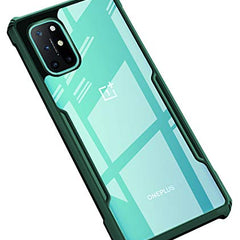 Beetle for OnePlus 8T / One Plus 8T Back Case, [Military Grade Protection] Shock Proof Slim Hybrid Bumper Cover (Green) - Mobizang