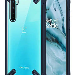 Rzants Armor for Oneplus Nord/One Plus Nord Back Case, [Military Grade Protection] Shock Proof Slim Hybrid Bumper Cover - Blue - Mobizang