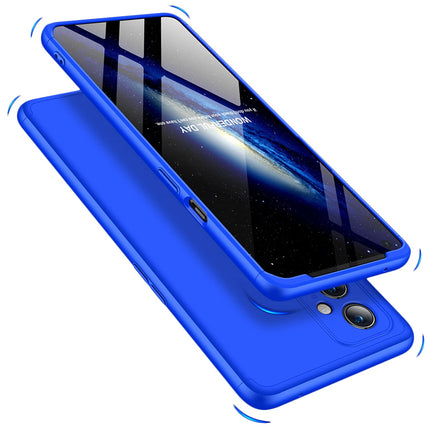Kapa Double Dip Full 360 Protection Back Case Cover for OnePlus 9 / One Plus 9 (Blue) - Mobizang