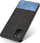 Soft Full Fabric Protective Back Case Cover for Poco M3 (Black) - Mobizang